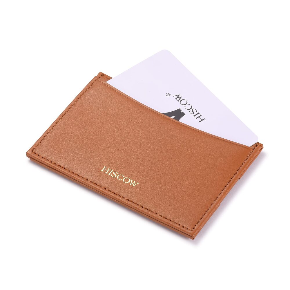 7133 Leather Thin Card Holder, Slim ID Case Small Credit Card Wallet &